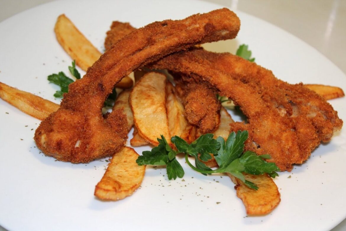 Costillitas de Cabrito a la Milanesa